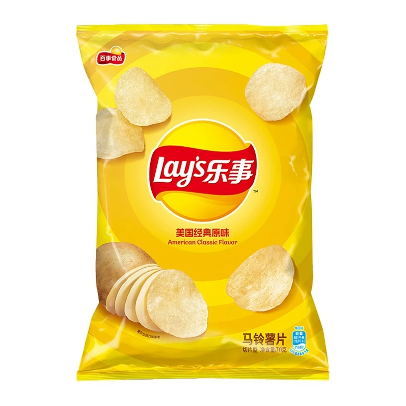 Lays china spicy crab flavor exotic giant snacks food snack Crispy Potato Chips