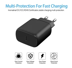 Wholesale 12 13 Pro Max Adapter Plug Type-c Fast Charger 1 Port Pd 18 W 20w Wall Charger For Iphone