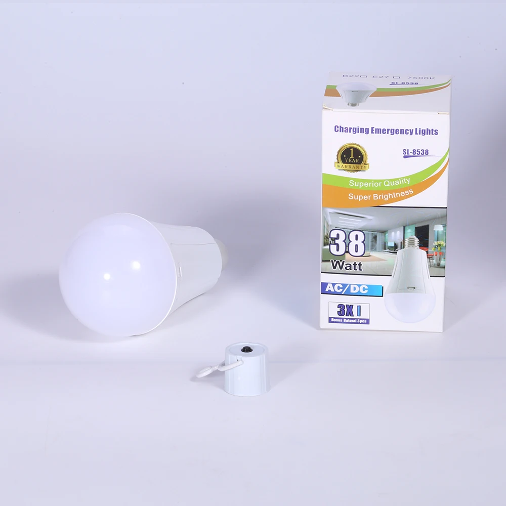 wholesale 9 watt  emergency e27 DC rechargeable led bulb lights manufacturer led bulbs price list