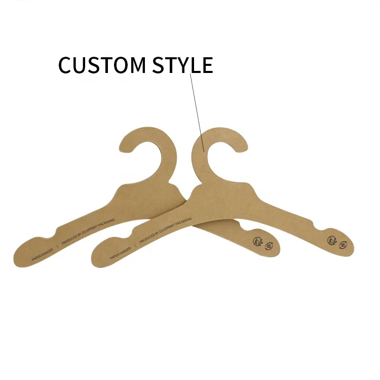 Adult Eco Recyclable Paper Cardboard Shirt Hangers Recycle Coat Hanger