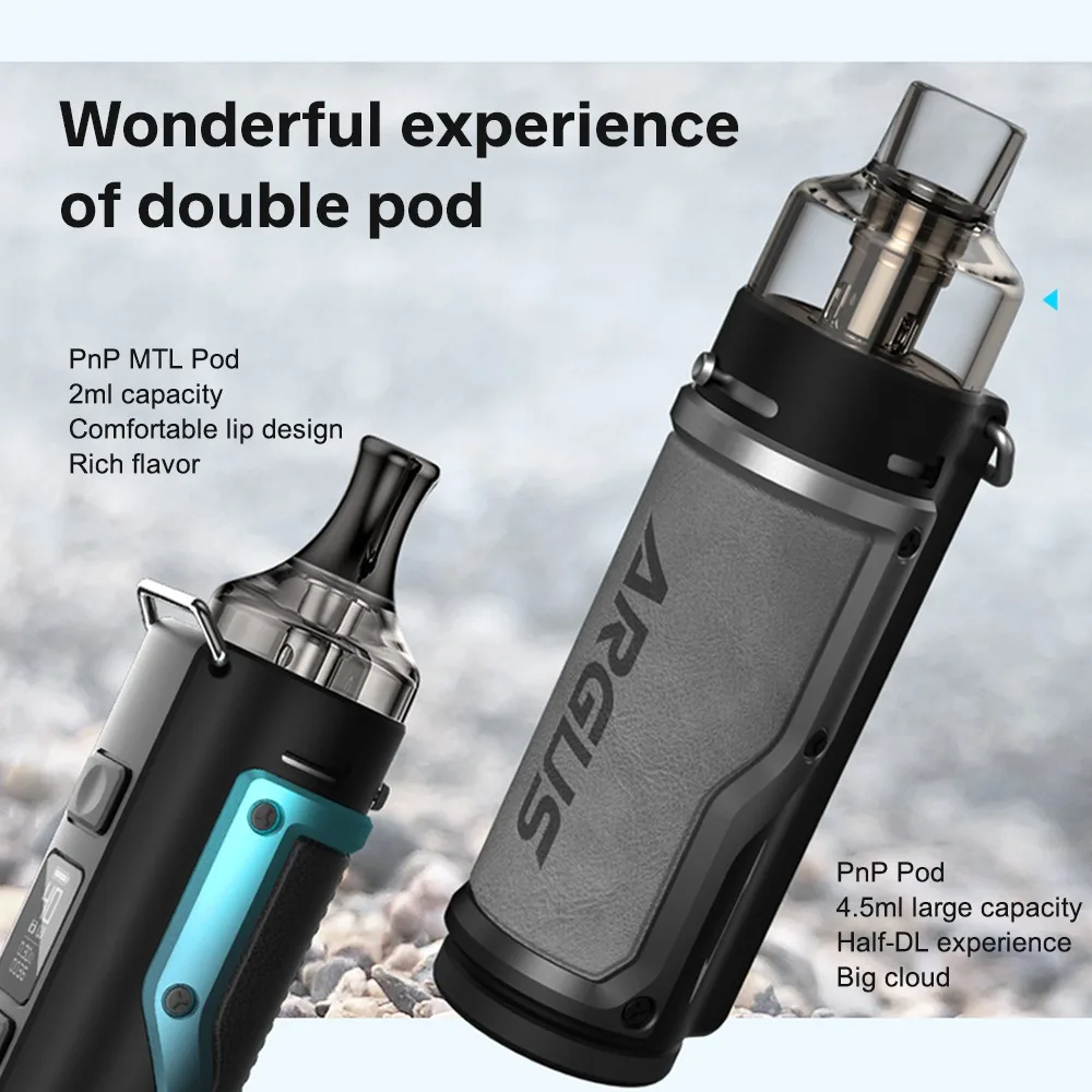 Заводская оптовая цена оригинальный VOOPOO Argus Pod Mod 40W TC Kit батарея 1500mAh электронная