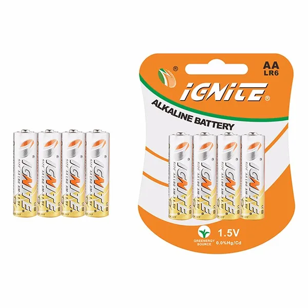 Dry Cell Alkaline Battery Manufacturers Dry Battery 9V 6LR61  For Consumer Electronics