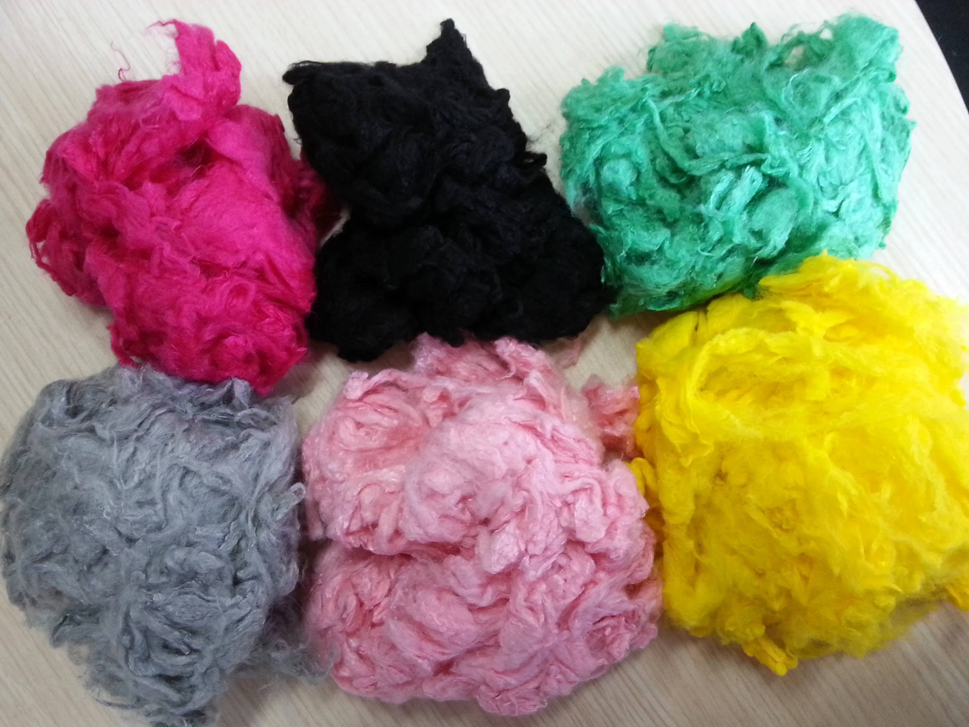 
flame retardant FR viscose staple fiber in 4dx64mm 