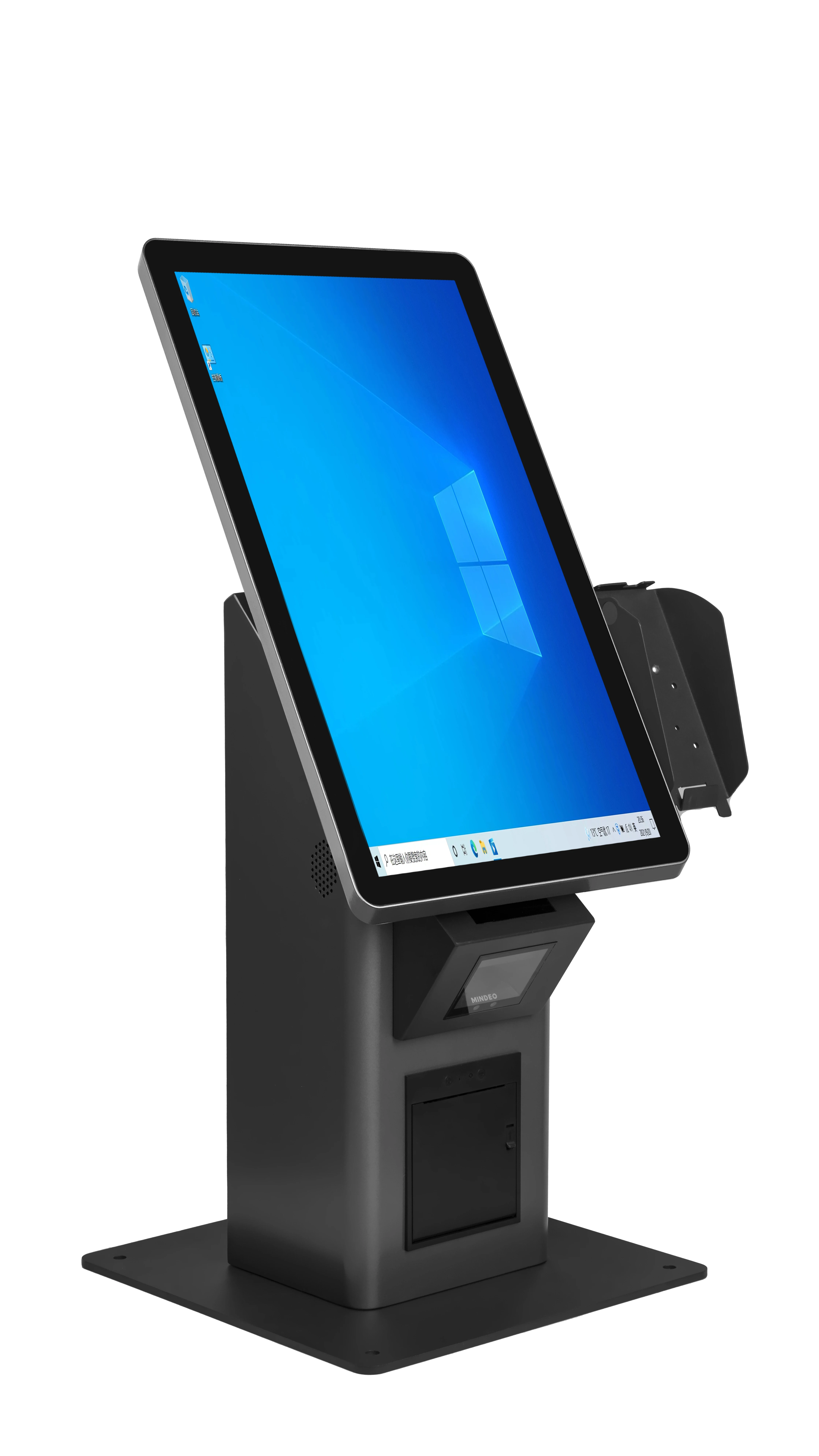 Customized Adjustable screen Payment Kiosk With Thermal Printer and Qr Code Scanner