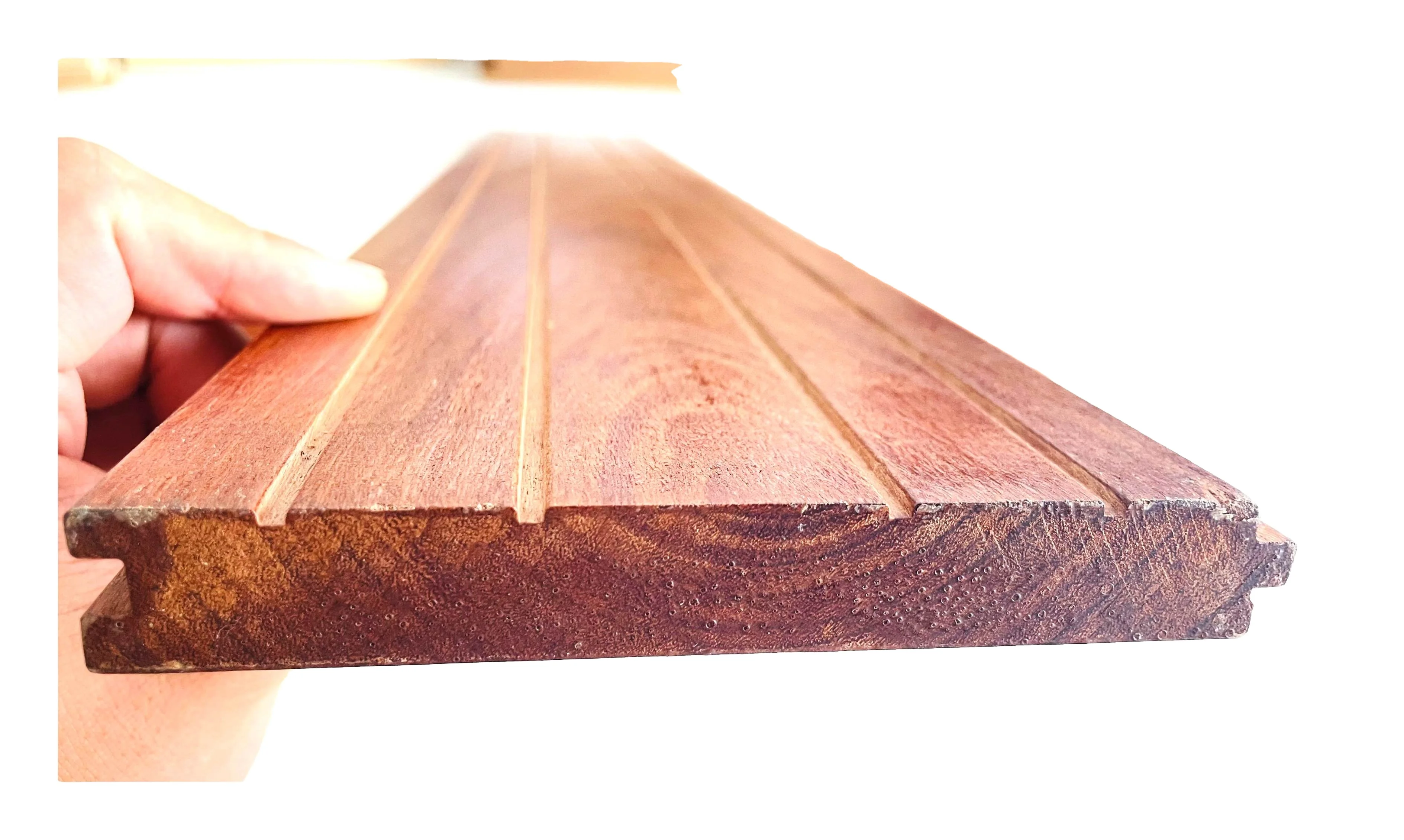 Nature hard wood Santos mahogany timber floor board for interior