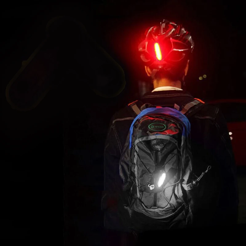 Bicycle Tail Light  USB Charging Bicycle Flashing Tail Light IP68 Mountain Bike Warning Tail Light