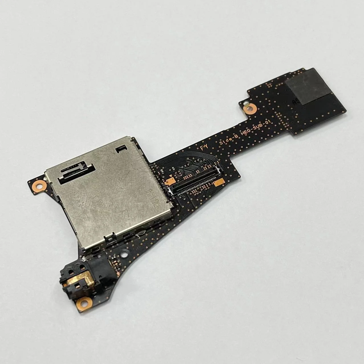 Card Reader with Headphone Socket Board FOR SWITCH OLED / Card slot with plate with headphone jack