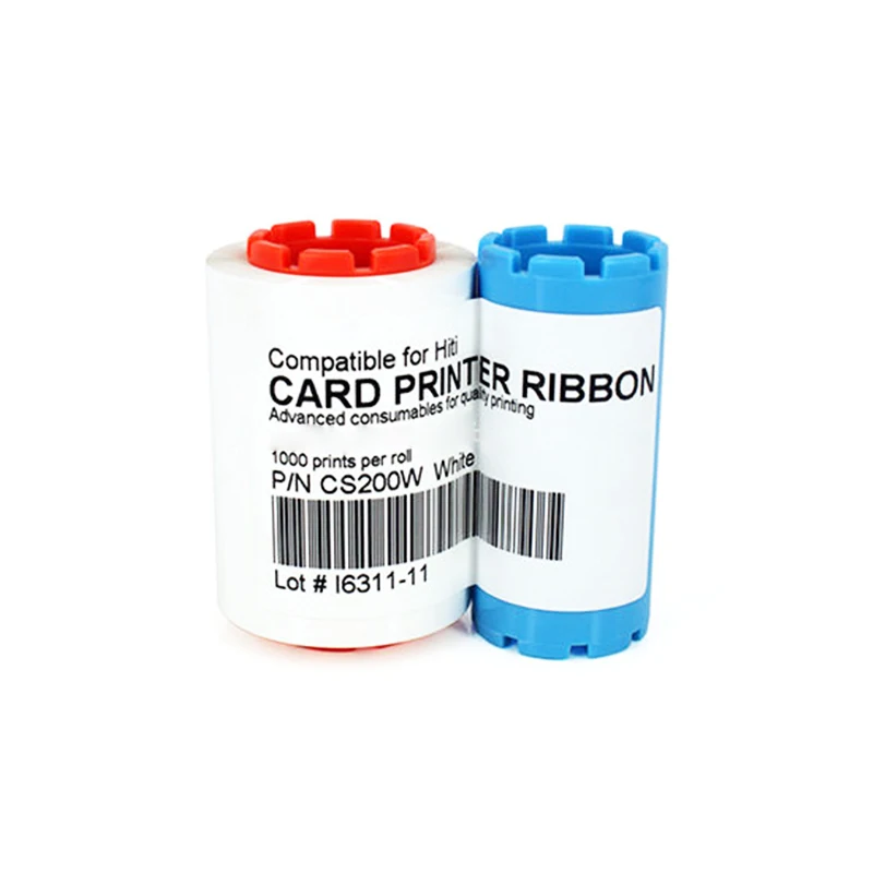 full color ribbon id card printer ribbon CS200e CS220e ymcko for hiti CS200 ribbon