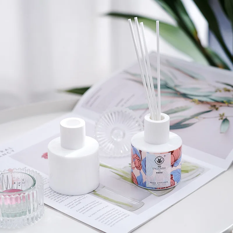 Уникальный пустой ароматизатор для дома флаконы диффузора из опалового стекла 100 мл распродажа