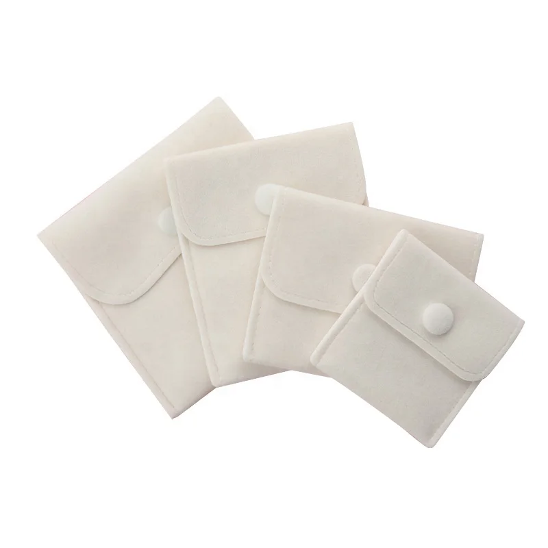 small color cream baby ziplock gold logo frosted plastic organza minimalist box jewelry bag pouch storage packaging