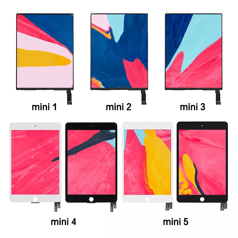Wholesale touch screen display lcd para for ipad mini4 mini 4 5 6 A1599 a1538 a1550 a2133 A2567