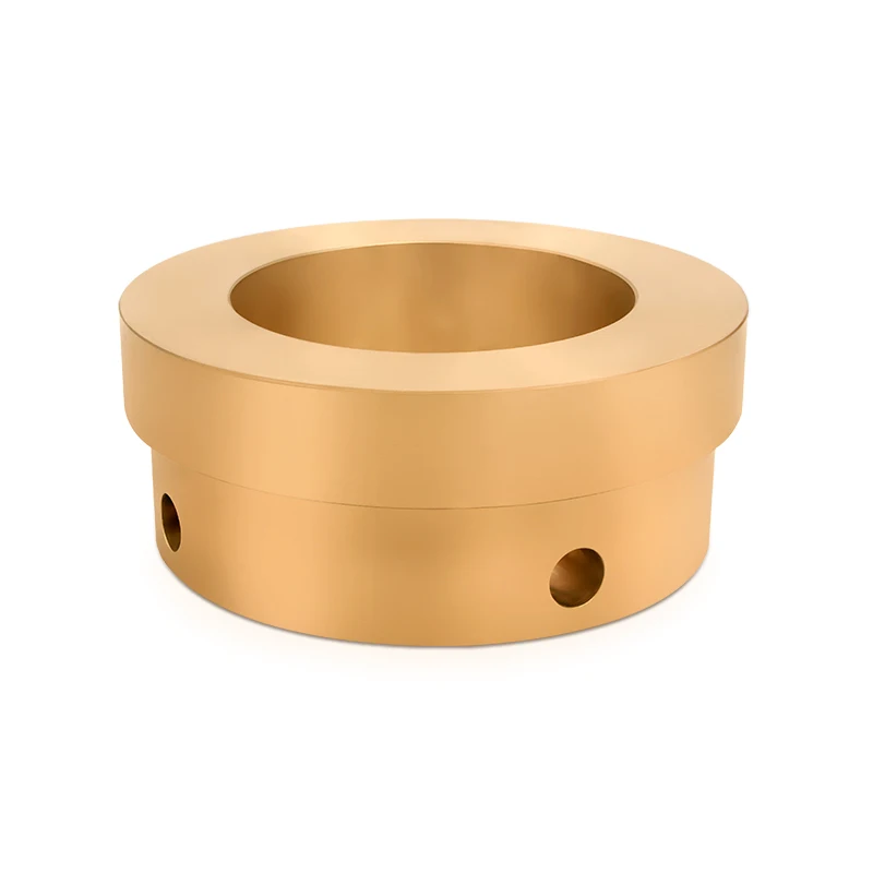 Cyclic crusher equipment copper turbine copper bearing bush sand casting 10-2 green shaft sleeve