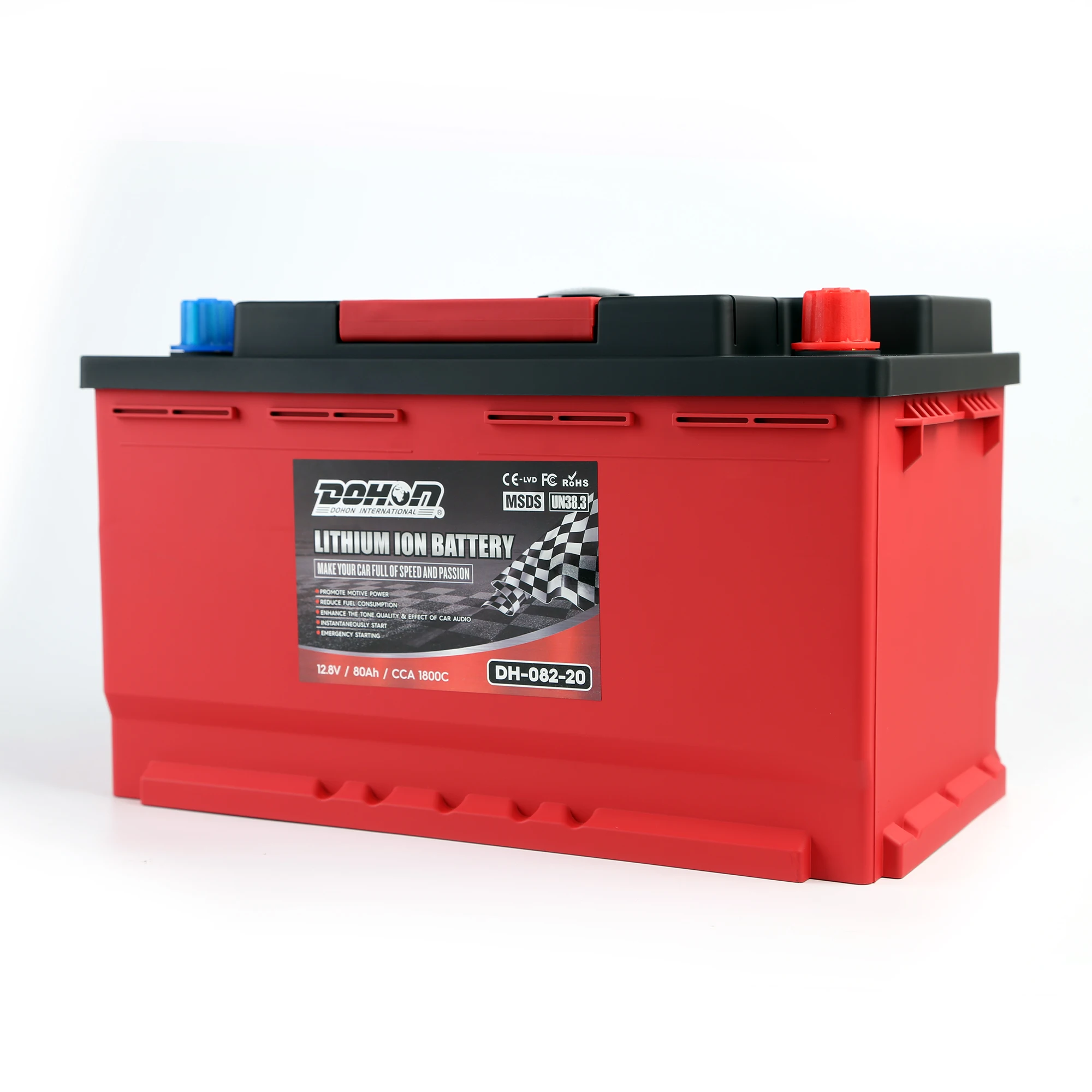 Factory Wholesale 12V 78Ah LFP Rechargeable yacht  Lithium Battery For Electric Start Generator