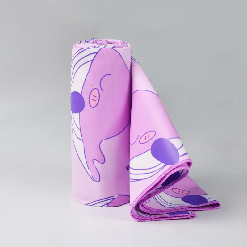 Printing Logo Strong Absorbent Towel Quick Dry Custom Microfiber Gym Sport Towel