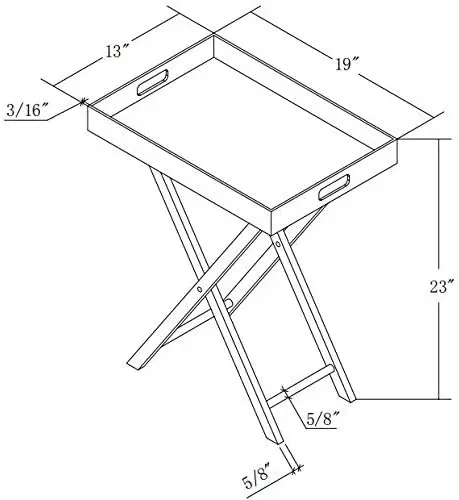 Custom Good Quality Modern Plexiglass Acrylic Side Table Lucite Crystal Acrylic Folding Tray Table