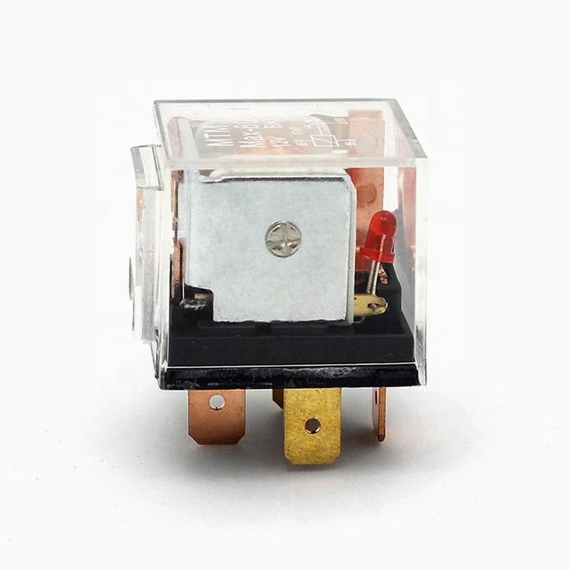 Китай поставщика Медь терминал серебряные контакты прозрачный 12 в 24 30a автомобиля реле
