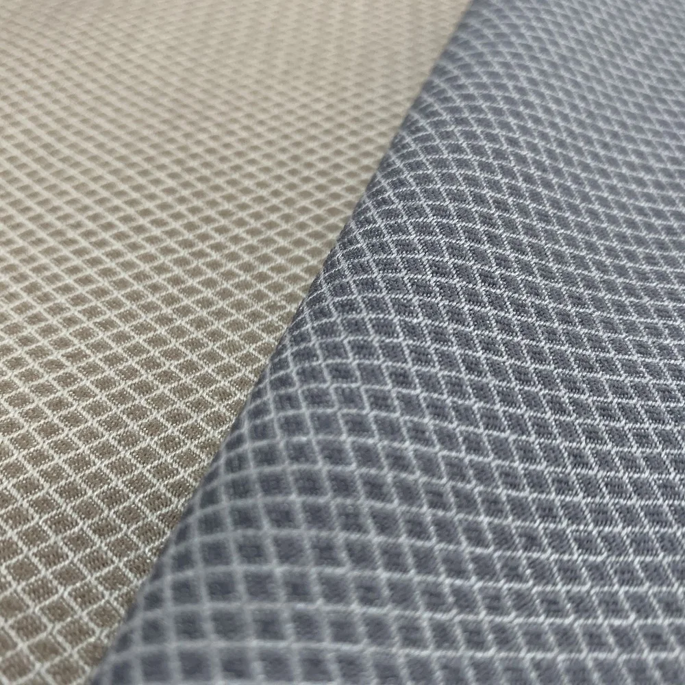 
Super Stretch With Diamond Jacquard Design 10S N/R Bengaline Woven Fabric For Women Tight Pants And Dresses 