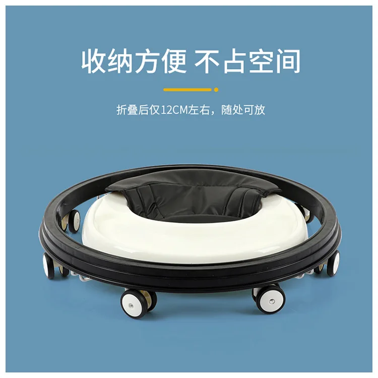 JXB Newly Custom Anti-Rollover Nine-Speed Height Adjustment Rollator Walker Baby Walker