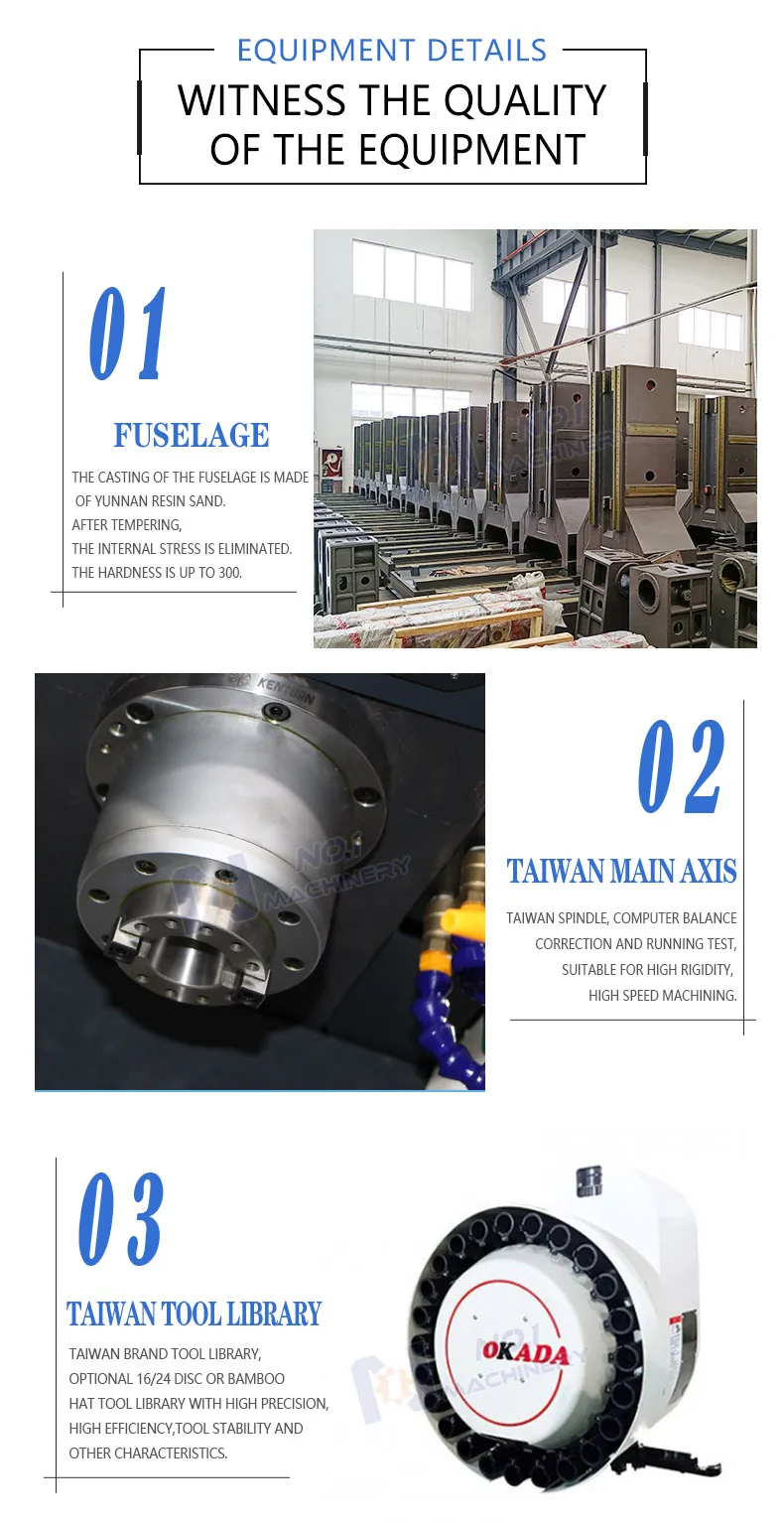 High quality vmc855 cnc machining center fanuc control cnc machining center VMC850