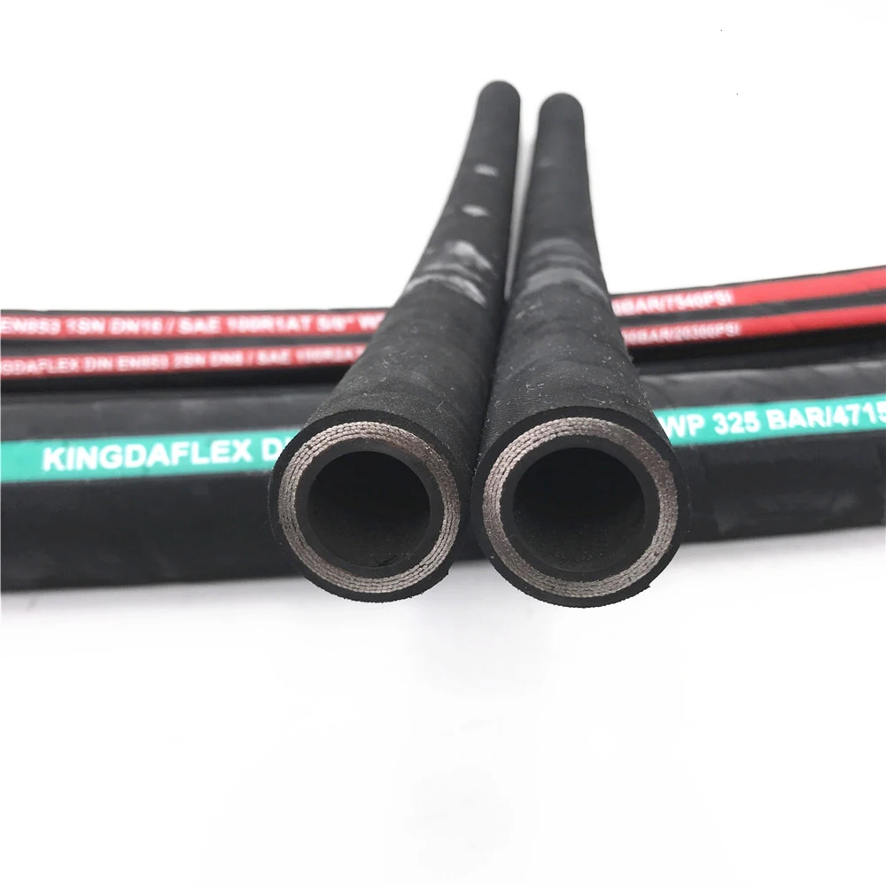 1 Inch Manufactory SAE 100 R1 Smooth Surface High Tensile Steel Braid Hydraulic Oil Hose