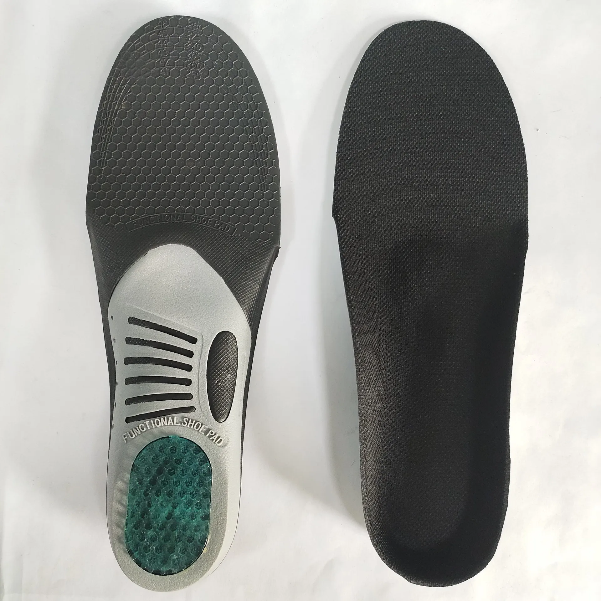 Wholesale Inserts Relieve Flat Feet High Arch Foot Pain Insoles Arch Support Eva Cushioning Insoles Soft Sports Orthotic Insoles