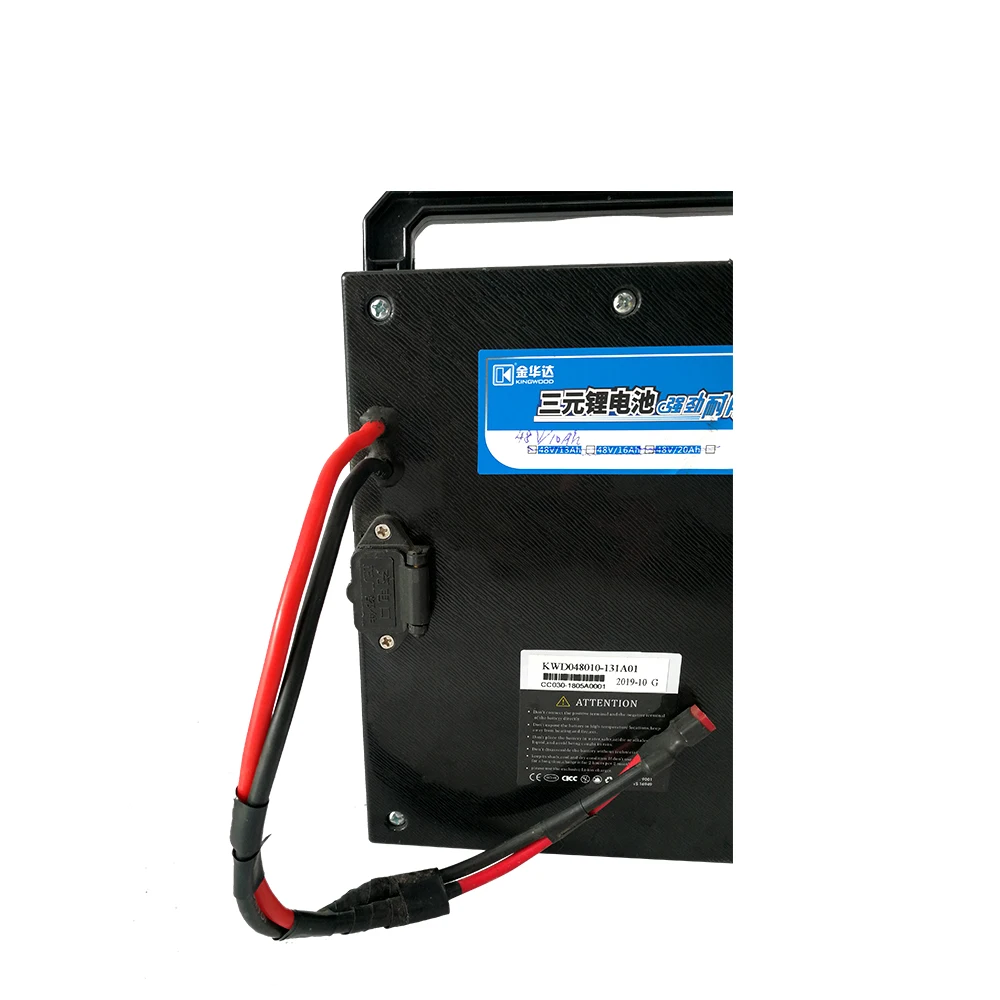 
Customizable 36V 48V 10ah E-Bike Portable Auxiliary Battery 