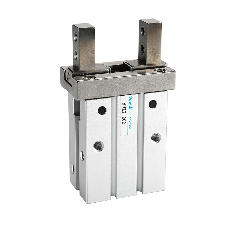 Pneumatic air finger pneumatic cylinder mhz2/HFZ-10d16D20D25D32D single and double action with magnetic adjustable