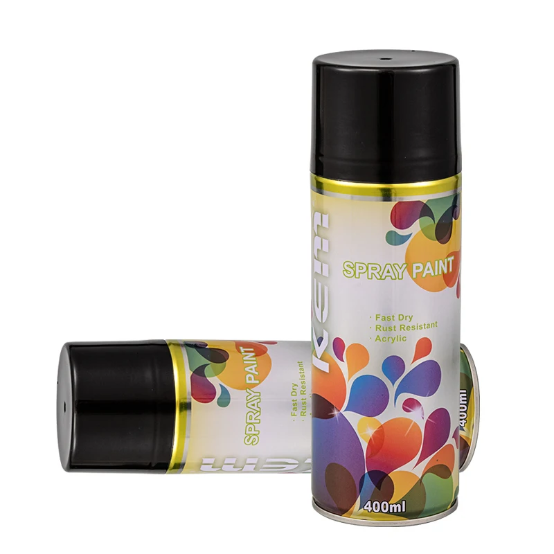 Wholesale Premium Quality Spray Paint Gold Fast Dry Car Graffiti Acrylic Aerosol Spray Paint