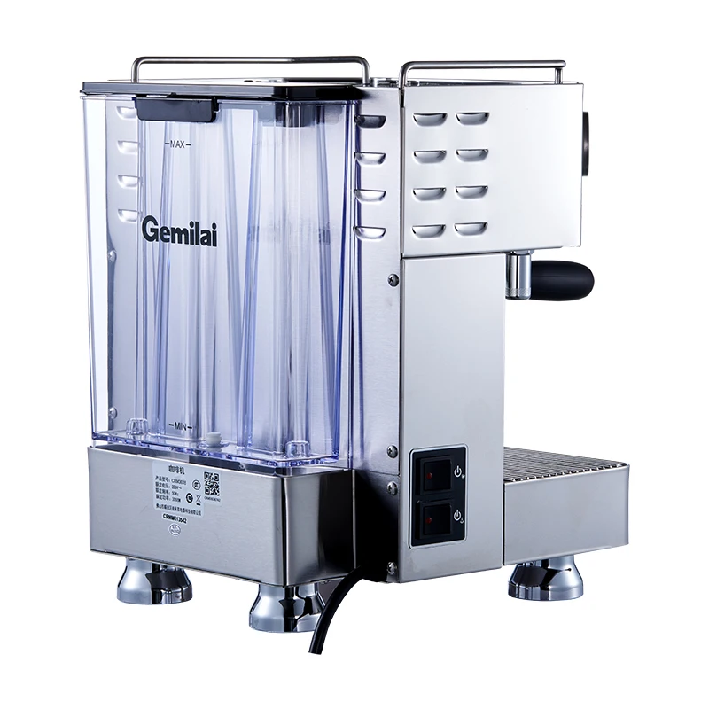 Gemilai CRM3018 stainless steel coffee maker manufacturers 3 in 1 business professional semi automatic expresso coffee machine