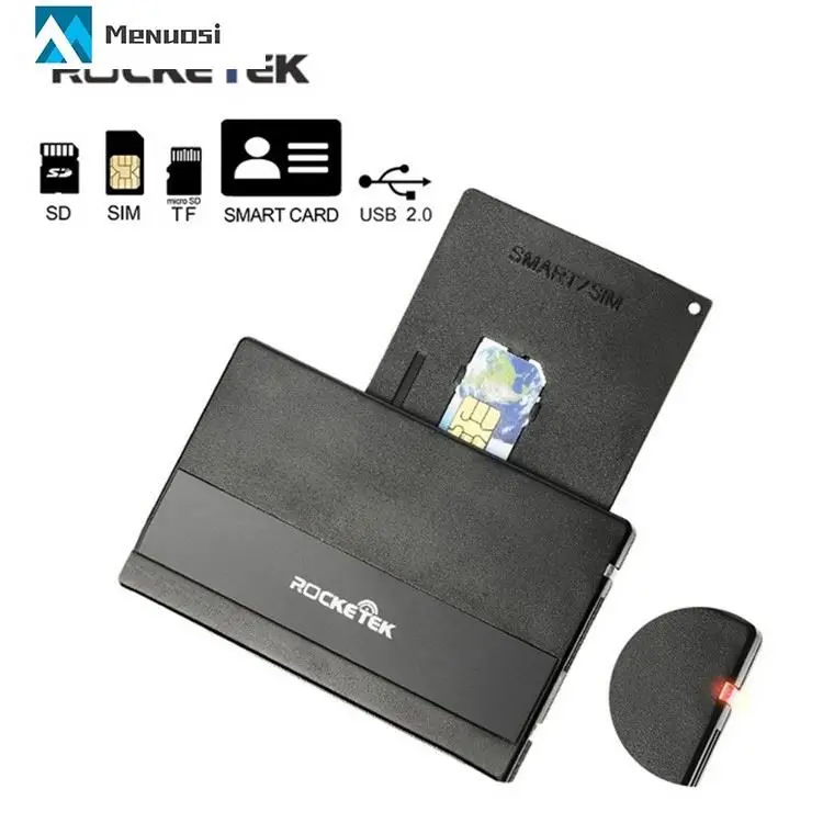 Rocketek smart usb 2,0 устройство для чтения sim-карт ISO7816
