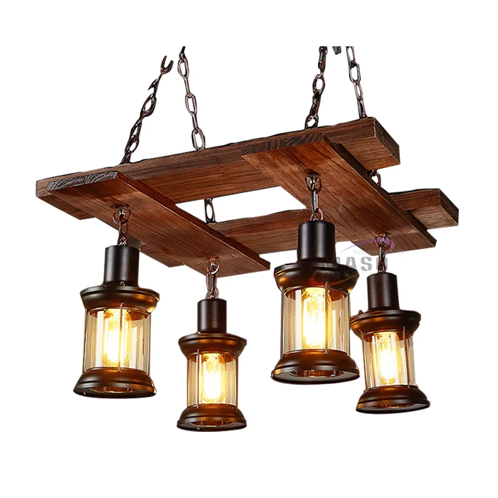 indoor lighting cross pendant wood pendant light wooden color
