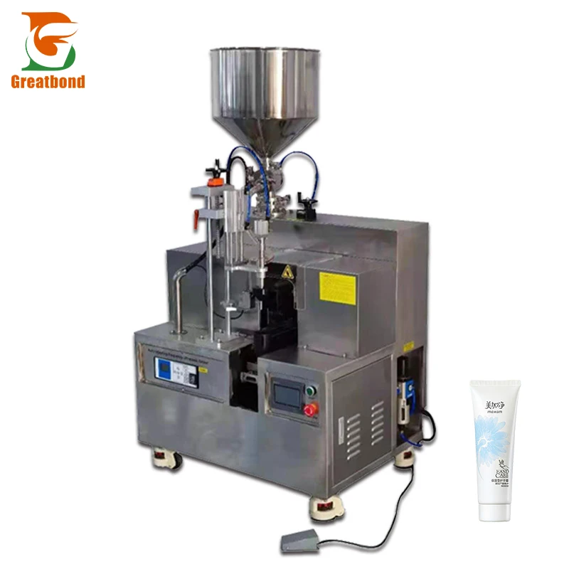 New Arrivals Hand Operated Tube Filling Machine Commercial Tube Filling And Sealing Machine