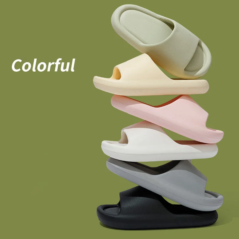 Factory Sale New Products Household Bath Room Slippers Summer Men And Women Slippers Soft Non Slip Thick Soled Sports Slippers