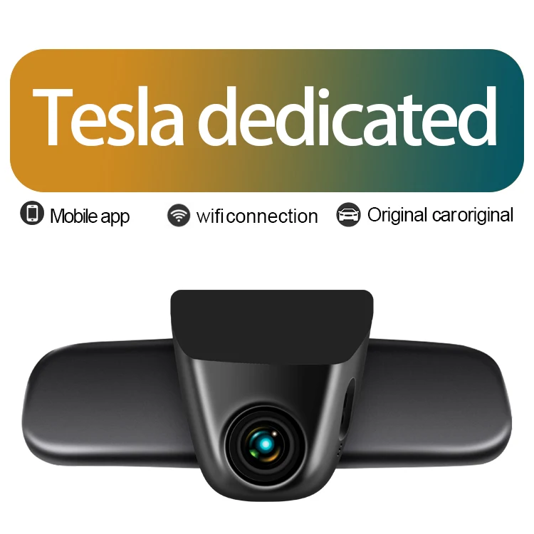 1080P 4K 1080P Hd Hidden Wifi Car Black Box Dash Cam For Tesla