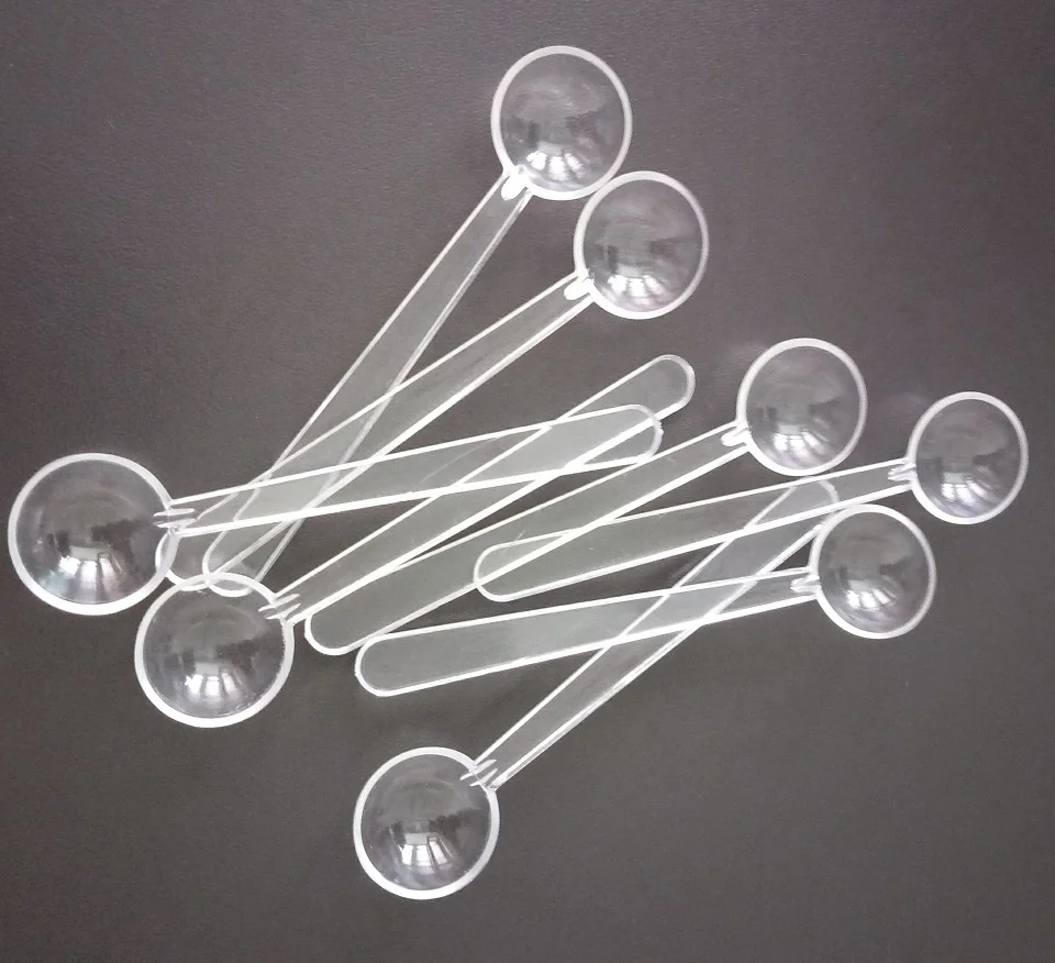 Пластиковая прозрачная ложка 1 мл