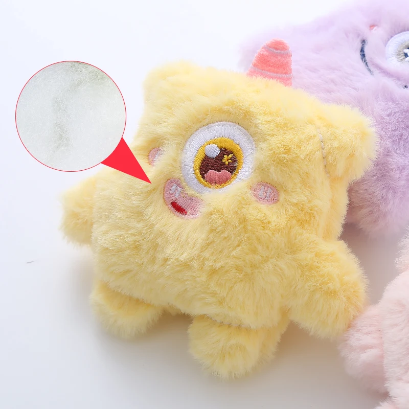 Manufacturer Wholesale Cat toy Cute Big Eyes Elf Shape Interactive Catnip Plush Toy