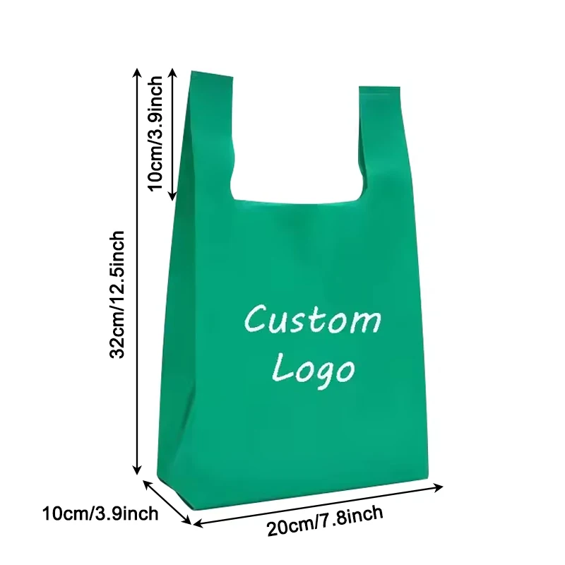 Wholesale 100% Corn Starch Biodegradable T-shirt bag vest bag Thank You Supermarket Grocery Shopping Plastic Bags