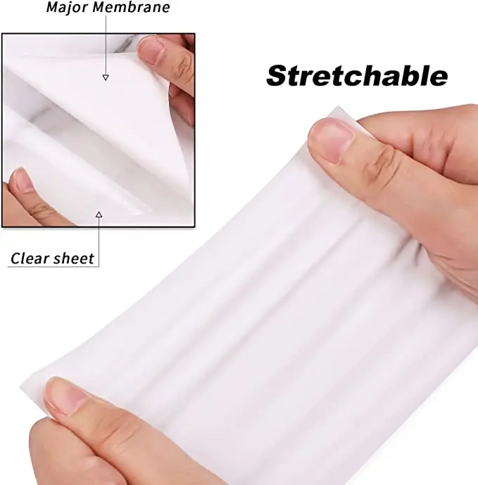 Puff Vinyl Heat Transfer 3D Puff Transfer Tape For Vinyl Bundle Sheets