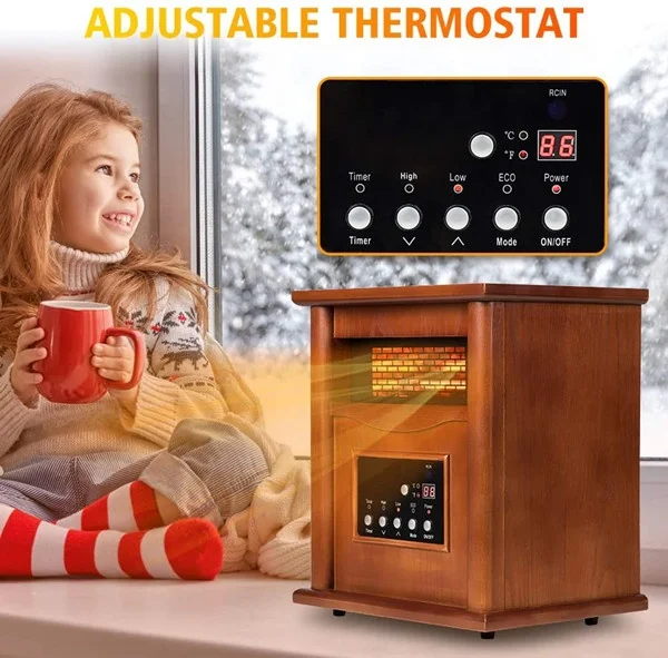 1500w  heater cover cabinet ,electric infrared quartz cabinet heater