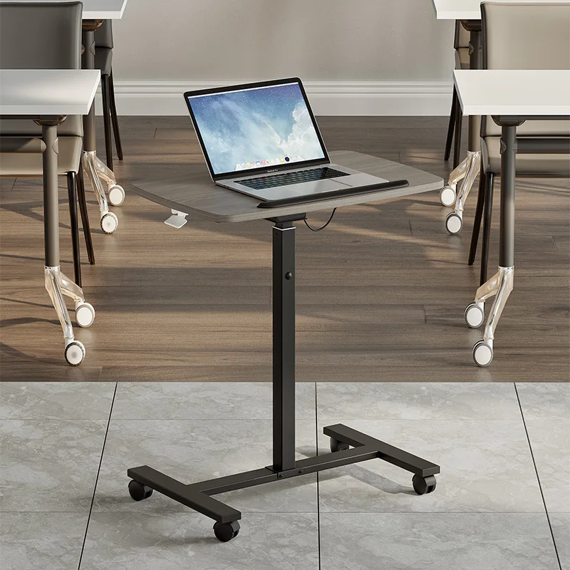  Movable Height Adjustable Small Computer Desk Home Office Sit Stand Writing Study Tables Folding Uplift Laptop