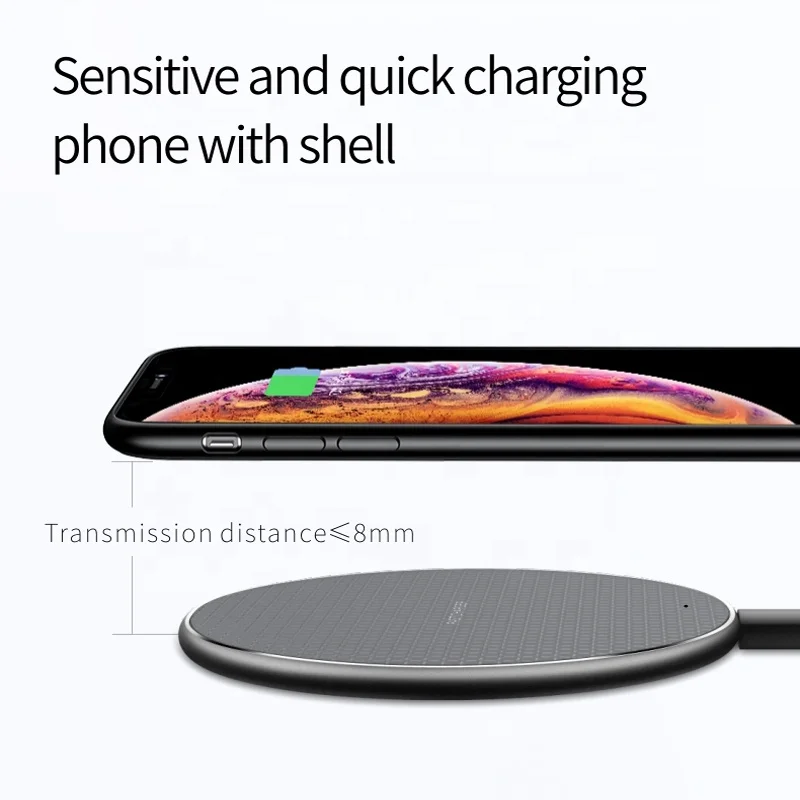 
Hot wholesale 5V/2A Wireless Charger Wholesale New Arrivals 2020 Wireless Fast Charging Mobile Phones Charger For Iphone Android 