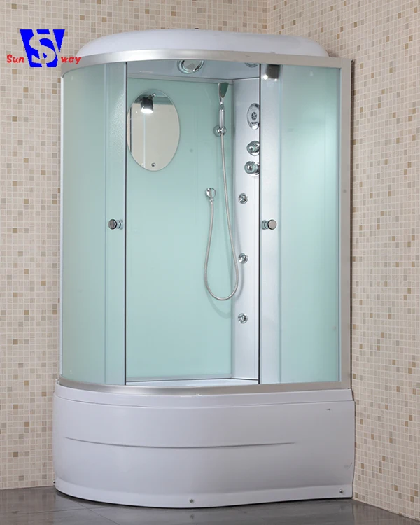 120x80x215 см Хорошее качество душевая кабина круглая Раздвижная стеклянная угловая ванна