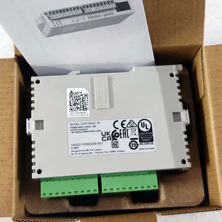 DVP14SS211R Delta Plc Expansion Extension Module Digital Inputs and 8 Relay Outputs Automation Plc Controller
