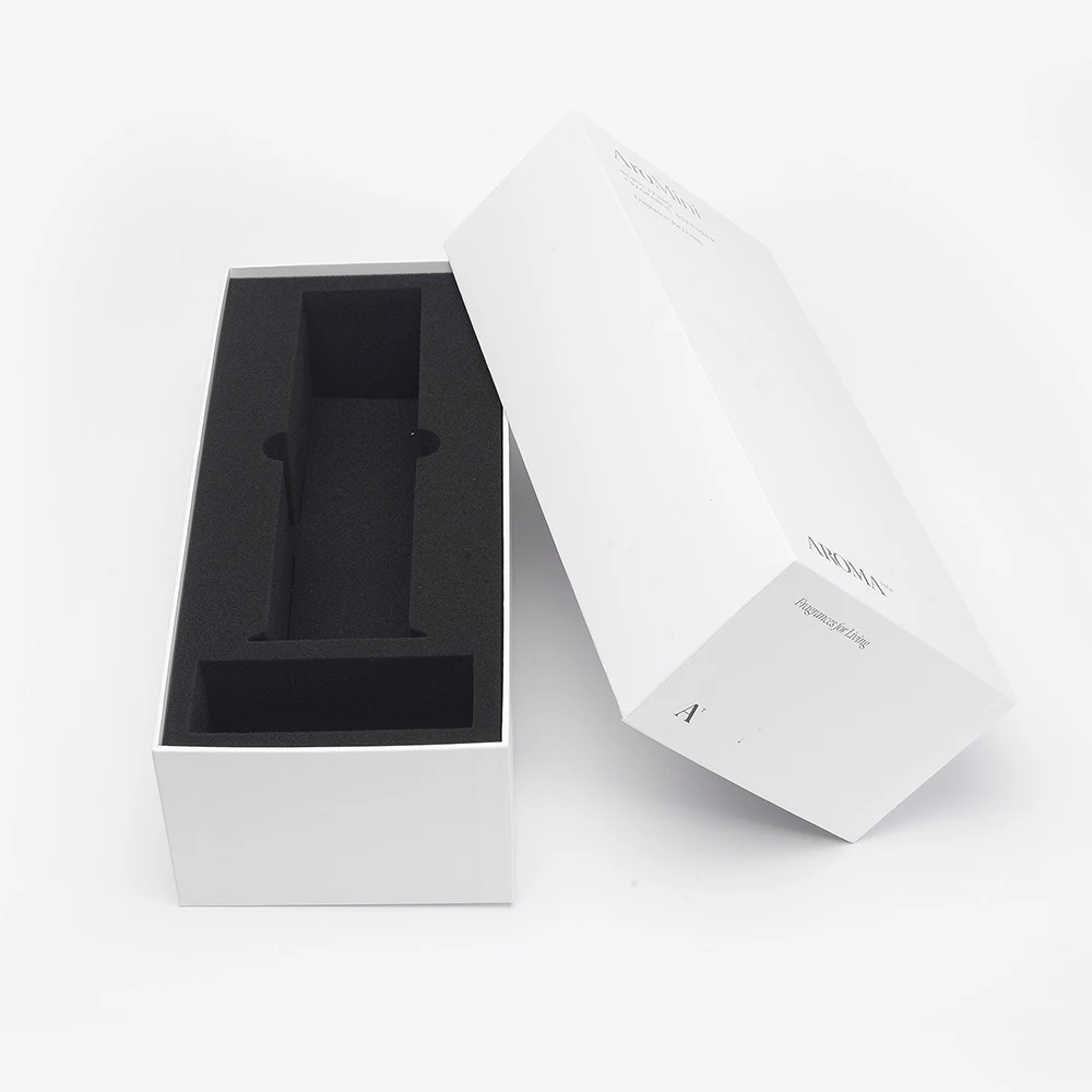 Custom Foam Insert Electronic Paperboard Rectangle Paper Packaging Gift Box