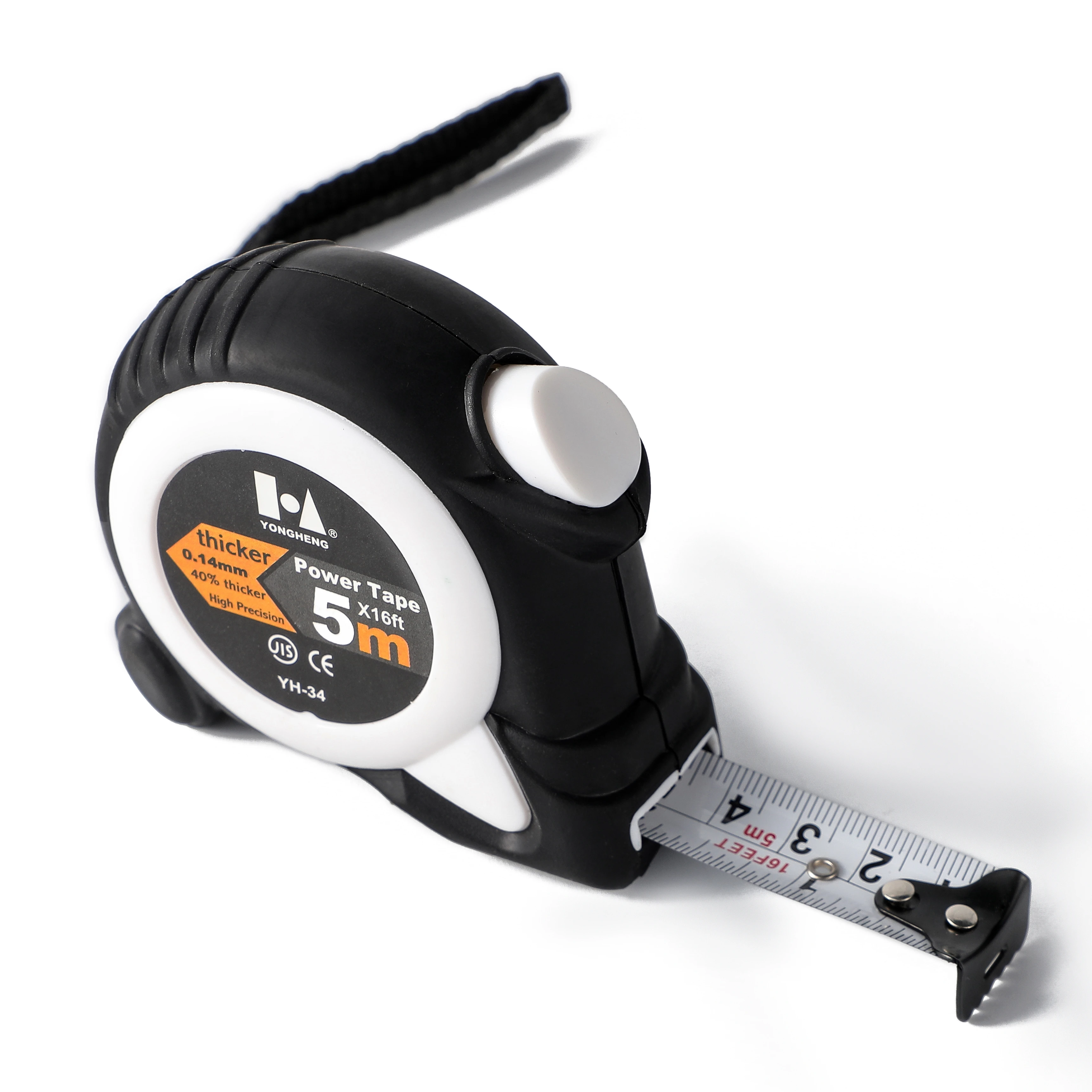 5Mx19mm Steel Meter Auto Self Lock Custom Logo Measuring Tape Measure