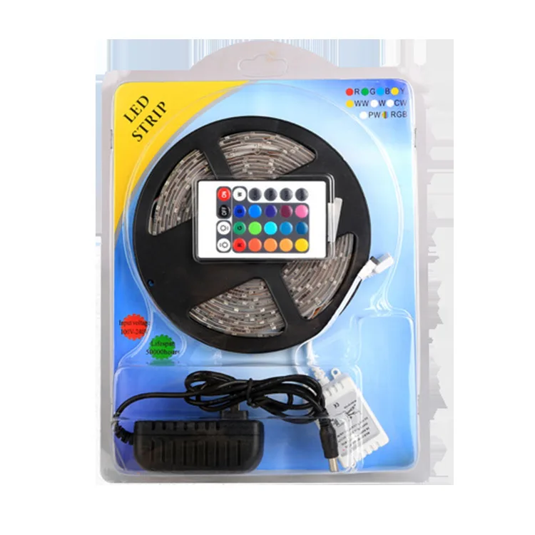 SMD 2835 _ 5 м/10 м смарт-лента RGB декоративный свет для телевизора/компьютера подсветка блистерная упаковка