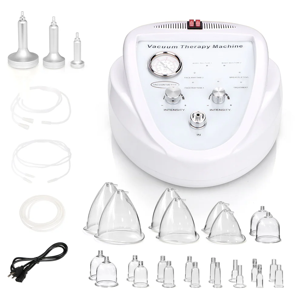 Hot sale New Vacuum Therapy electric breast massage enlarge Lymph Drainage Breast Care Lifting Machine Beauty Device