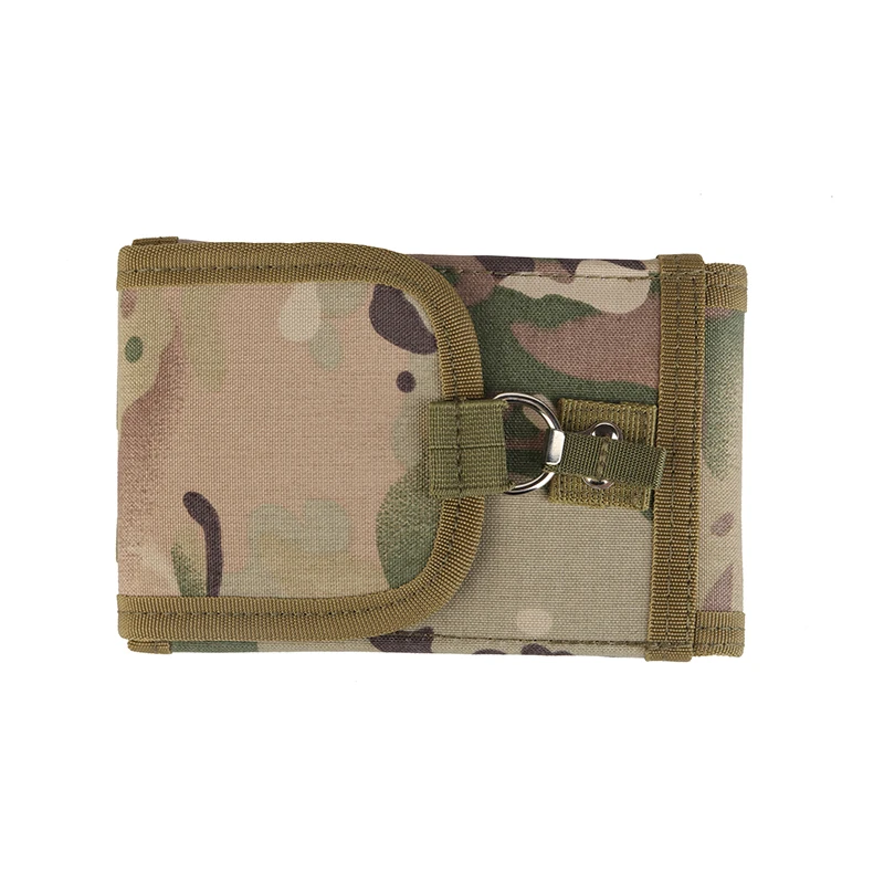 Factory price Camouflage nylon MOLLE 2 in 1 tactical Radio wallet belt Pouch radio holster ( PH07)