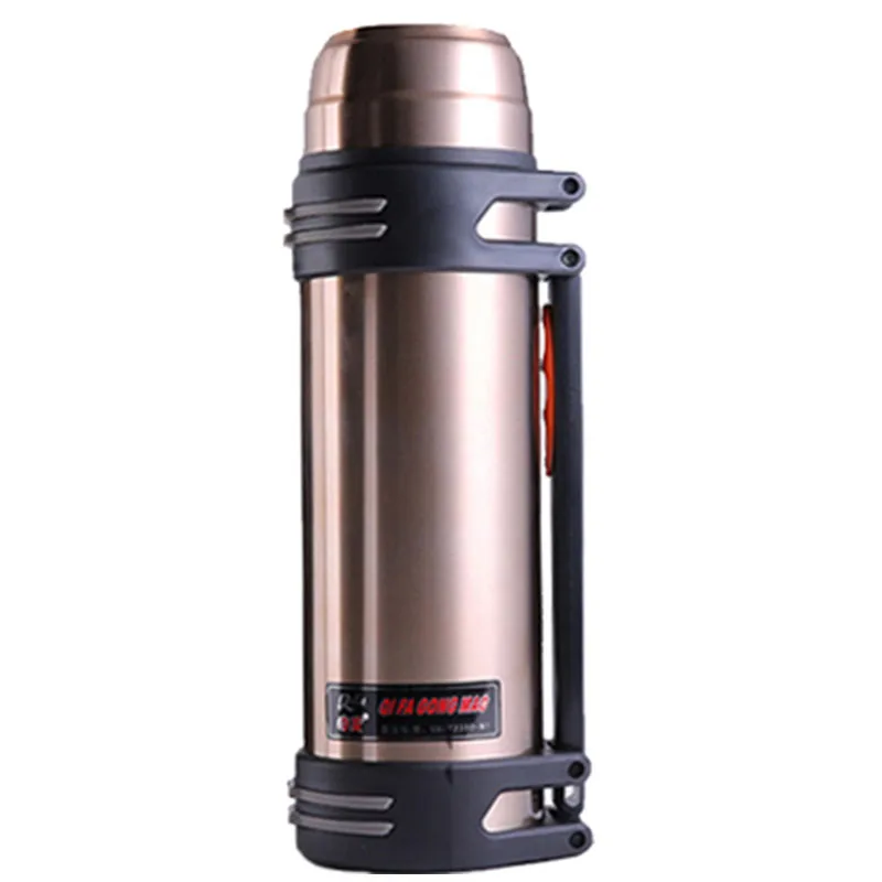 
Double Wall Thermos Cup Large Military Stainless Steel Vacuum Flask 1.2L 1.5L 