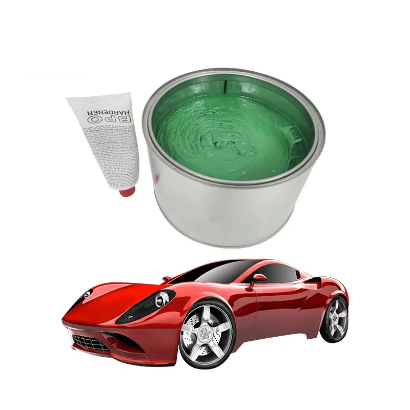 High Adhesive Strength Body Filler Polyester Automotive Fiberglass Putty Car Paint Repair For Car